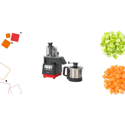 Tagliaverdure combinato PREP4YOU: Affetta, spezzetta e taglia a cubetti!